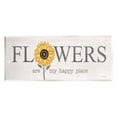 thumbnail image 1 of Stupell Flowers My Happy Place Sunflower Botanical & Floral Painting Wall Plaque Unframed Art Print Wall Art, 1 of 6