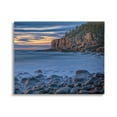 thumbnail image 1 of Stupell Foggy Seaside Rocks at Sunset Landscape Photography Gallery Wrapped Canvas Print Wall Art, 1 of 5