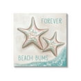 thumbnail image 1 of Stupell Forever Beach Bums Starfish Duo Landscape Painting Gallery Wrapped Canvas Print Wall Art, 1 of 7