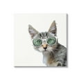 thumbnail image 1 of Stupell Fun Cat Sunglasses Portrait Animals & Insects Painting Gallery Wrapped Canvas Print Wall Art, 1 of 7