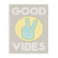 thumbnail image 1 of Stupell  Good Vibes Peace Hand Wall Plaque Art, 1 of 3