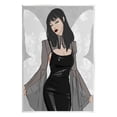 thumbnail image 1 of Stupell Goth Fashion Girl Botanical Pattern Beauty & Fashion Painting Wall Plaque Unframed Art Print Wall Art, 1 of 6
