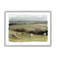 thumbnail image 1 of Stupell Grazing Sheep Herd Rural Fields Animals & Insects Painting Gray Framed Art Print Wall Art, 1 of 7