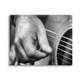 thumbnail image 1 of Stupell Guitar Playing Musician Up Close Beauty & Fashion Photography Gallery Wrapped Canvas Print Wall Art, 1 of 5