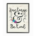 thumbnail image 1 of Stupell Have Courage And Be Kind Floral Framed Wall Art 16 x 20, 1 of 5
