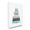 thumbnail image 1 of Stupell High Fashion Bookstack Box and Bow Canvas Art, 16 x 20, 1 of 6