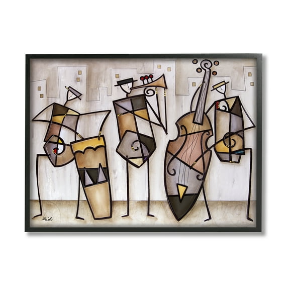 Stupell Home Décor Abstract Framed Art Print, by Eric Waugh