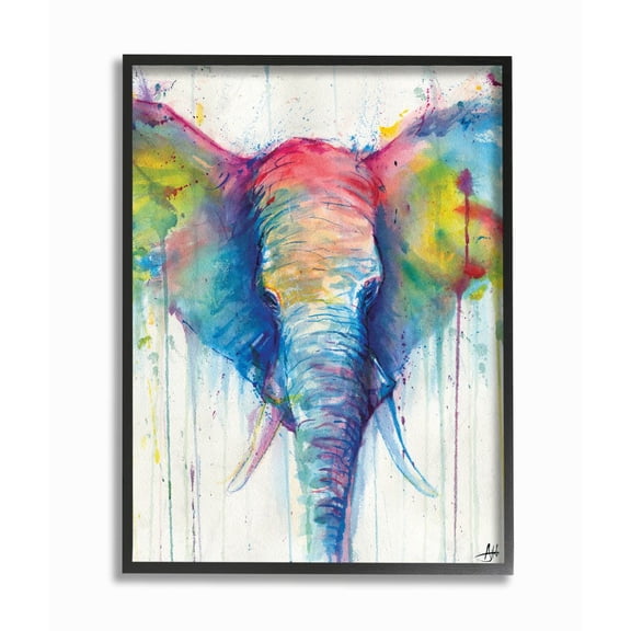 Stupell Home Décor Animal Abstract Framed Art Print, by Marc Allante