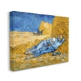 thumbnail image 1 of Stupell Home Décor Break Time Yellow Blue Classical Painting Canvas Wall Art by Vincent Van Gogh, 1 of 6