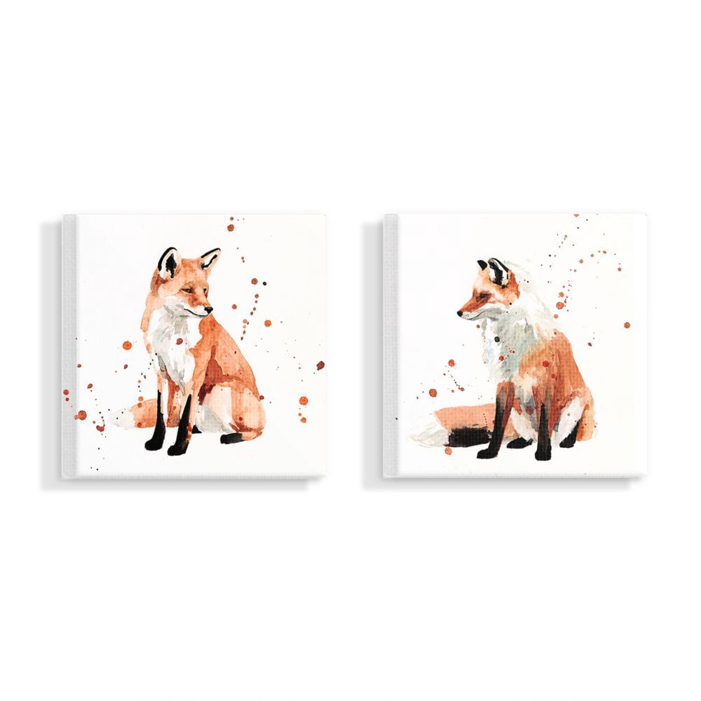 Stupell Home Décor Canvas Art Prints, 4" x 25", Set of 2