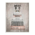 thumbnail image 1 of Stupell Home Décor Collection Book Stack Heels Metallic Pink Wall Plaque Art, 10 x 0.5 x 15, 1 of 6