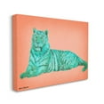 thumbnail image 1 of Stupell Home Décor Cyan Pink Tiger Design Canvas Wall Art by Karen Dreyfus, 1 of 6