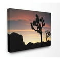 thumbnail image 1 of Stupell Home Décor Desert Tree Sunset Silhouette Photograph Canvas Wall Art by Joseph Elliott, 1 of 6