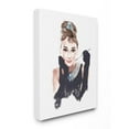 thumbnail image 1 of Stupell Home Décor Fashion Model Glam Girl Figure Painting Canvas Wall Art by Ziwei Li, 1 of 1