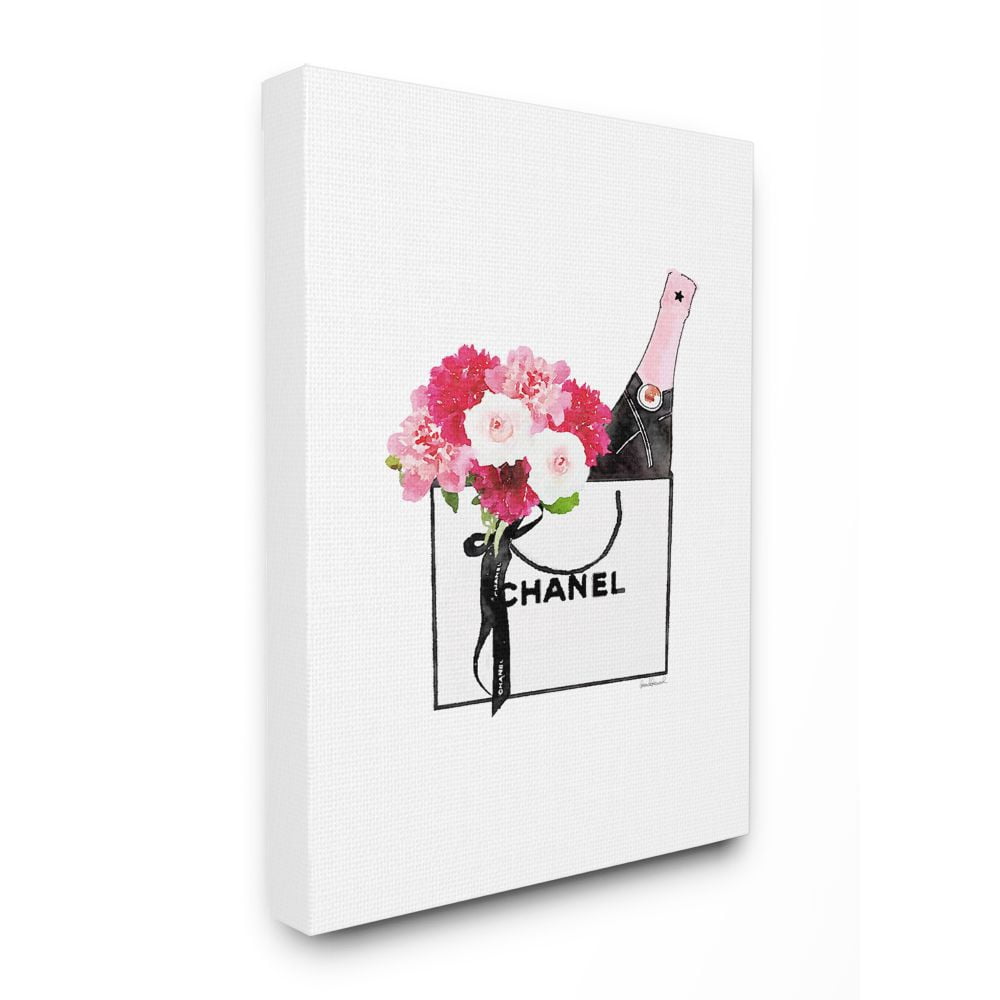 Stupell Home Décor Floral Framed Canvas Art Print, 1.50" x 24"