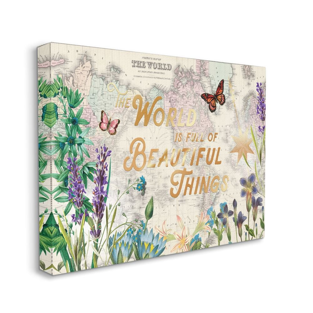 Stupell Home Décor Framed Canvas Art Print, 2" x 17"