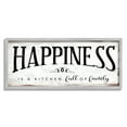 thumbnail image 1 of Stupell Home Décor Industries Happiness is Kitchen Full of Family Rustic Sentiments, 10 x 24, Designed by Daphne Polselli, 1 of 1