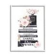 thumbnail image 1 of Stupell Home Décor Industries Pink Roses and Toiletries Fashion Glam Bookstack, 11 x 14, Designed by Ros Ruseva, 1 of 7