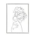 thumbnail image 1 of Stupell Home Décor Industries Woman Slouching with Headwrap Minimalism Linework, 11 x 14, Designed by Ros Ruseva, 1 of 3