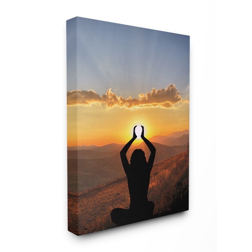 Stupell Home Décor Lifting the Sun Landscape Photograph Canvas Wall Art by Marcus Prime