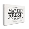 thumbnail image 1 of Stupell Home Décor Market Fresh Produce Wood Texture Farm Word Design Canvas Wall Art by Gigi Louise, 1 of 6