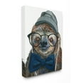 thumbnail image 1 of Stupell Home Décor Modern Sloth Funny Animal Portrait Drawing Canvas Wall Art by Melissa Symons, 1 of 1