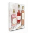 thumbnail image 1 of Stupell Home Décor Paris Drinks Red Pink Watercolor Painting Canvas Wall Art by Grace Popp, 1 of 1