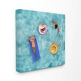 thumbnail image 1 of Stupell Home Décor Pool Floats Swimming Summer Beach Painting Canvas Wall Art by Grace Popp, 1 of 6