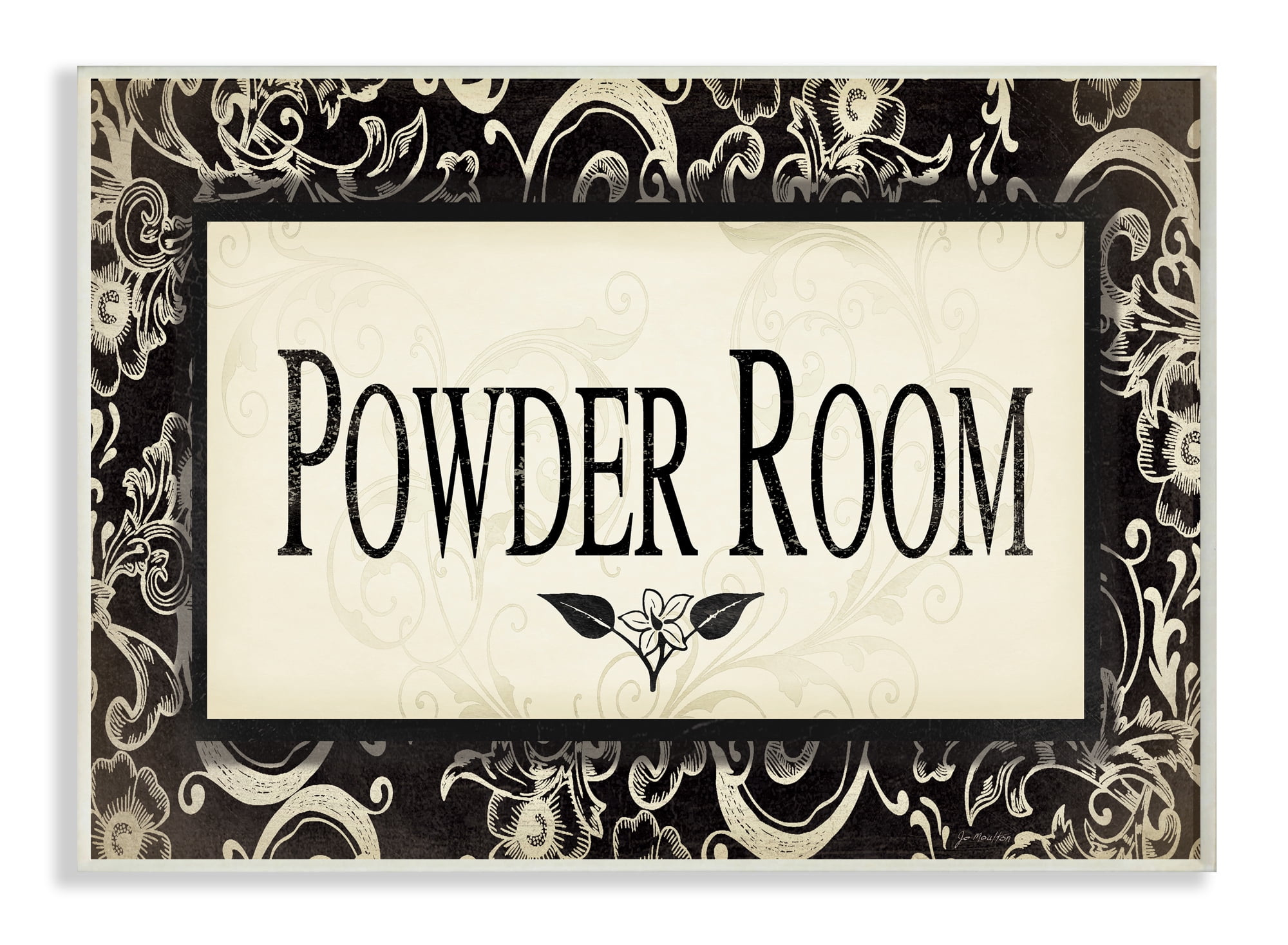 Stupell Home Décor Powder Room MDF Plaque