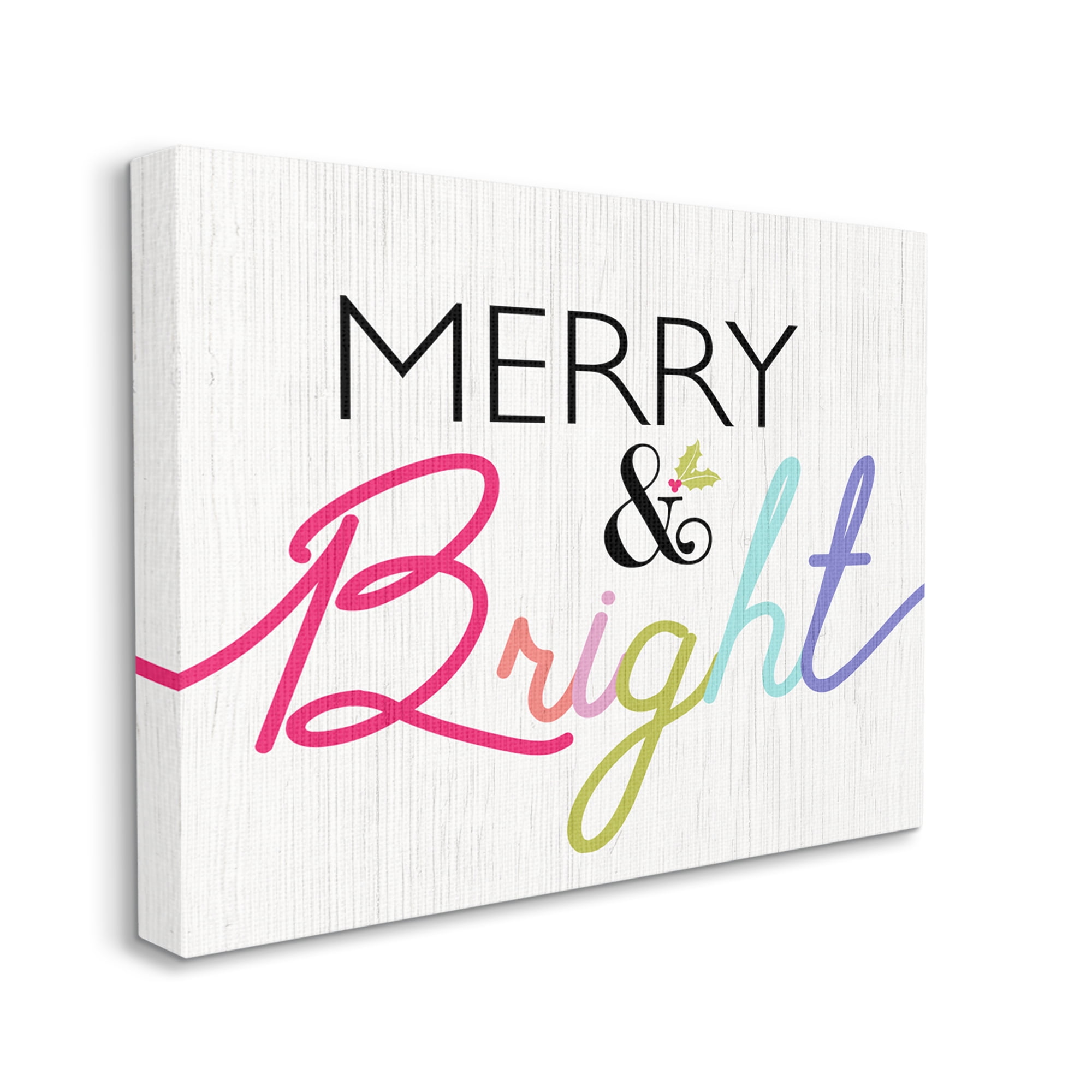 Stupell Home Décor Printed Holiday Canvas Art Print by Daphne Polselli