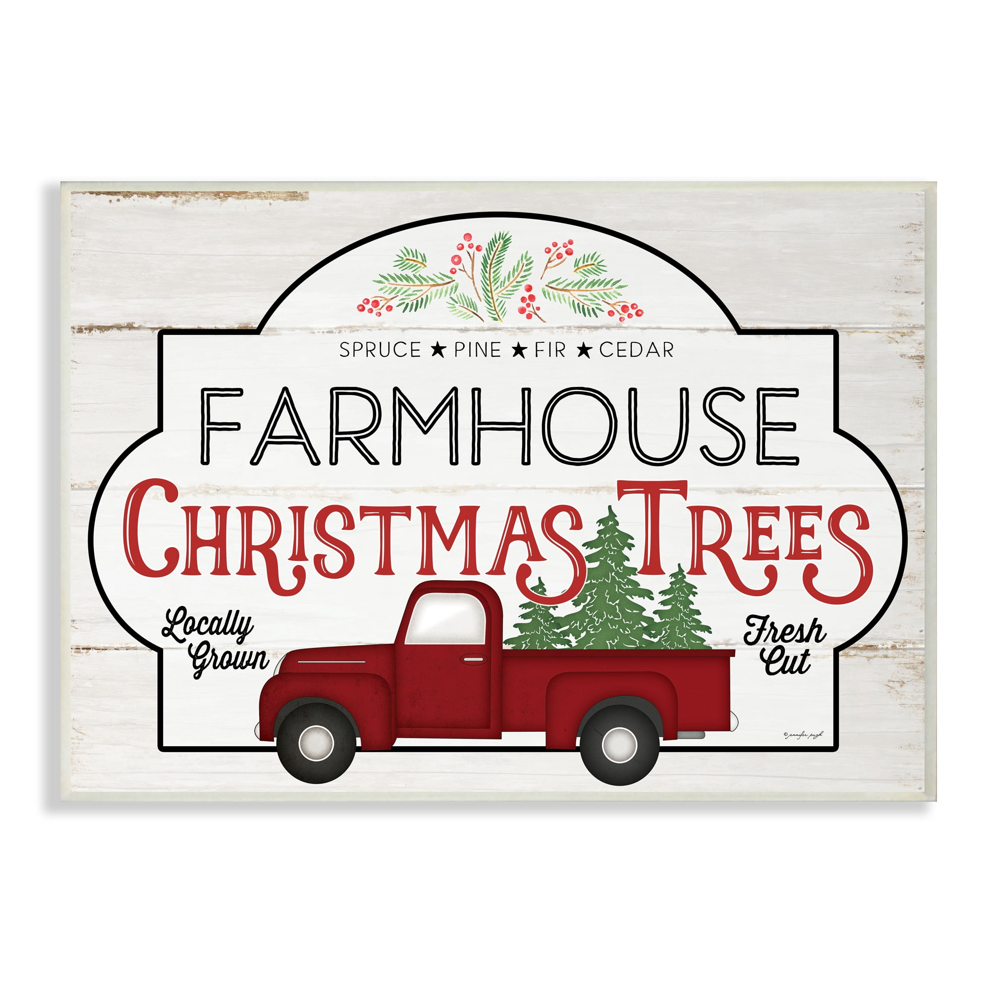 Stupell Home Décor Printed Holiday Canvas Art Print by Jennifer Pugh
