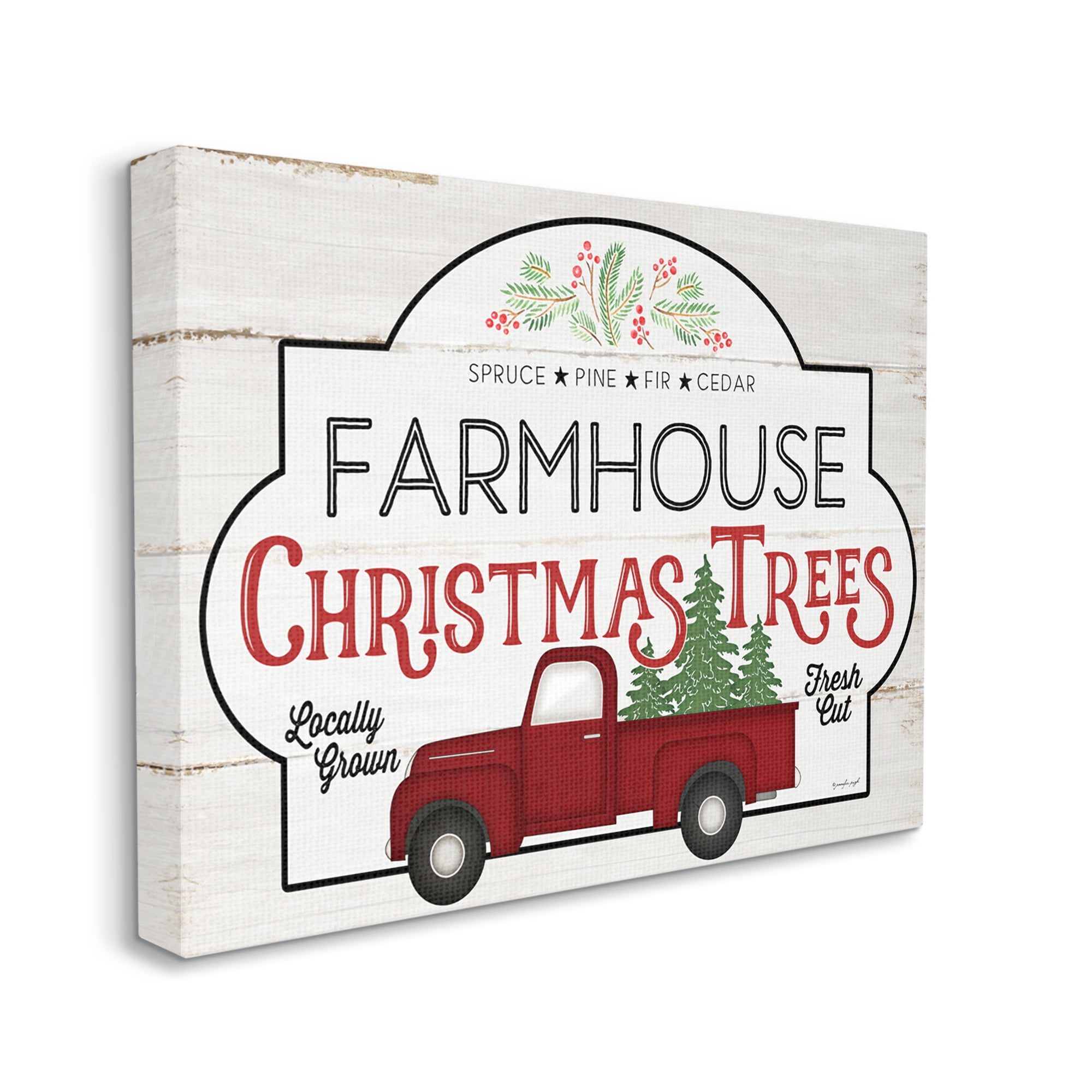 Stupell Home Décor Printed Holiday Canvas Art Print by Jennifer Pugh
