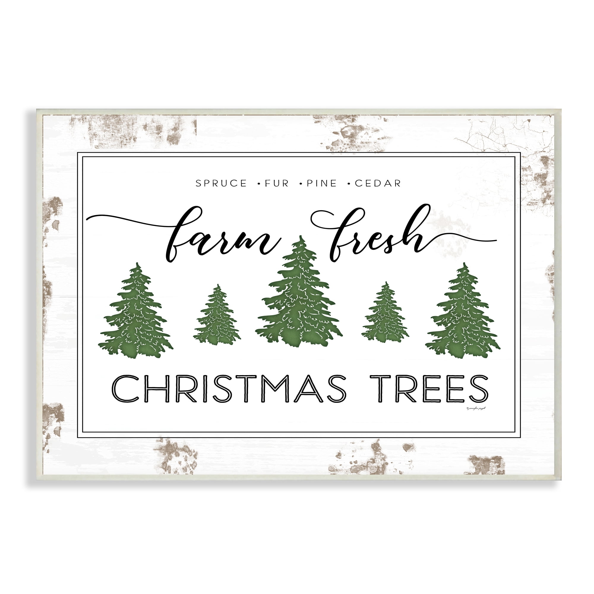 Stupell Home Décor Printed Holiday Canvas Art Print by Jennifer Pugh