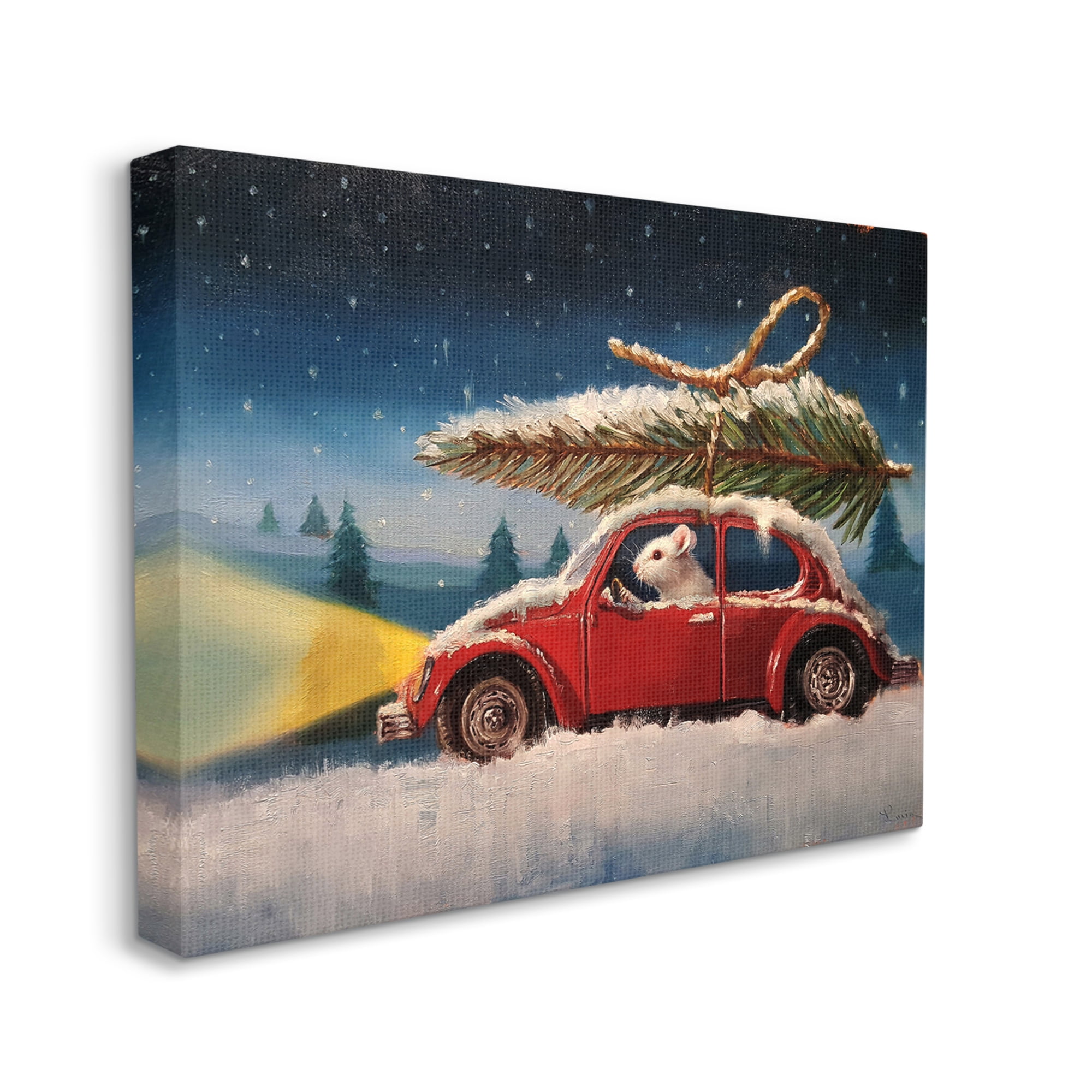 Stupell Home Décor Printed Holiday Canvas Art Print by Lucia Heffernan