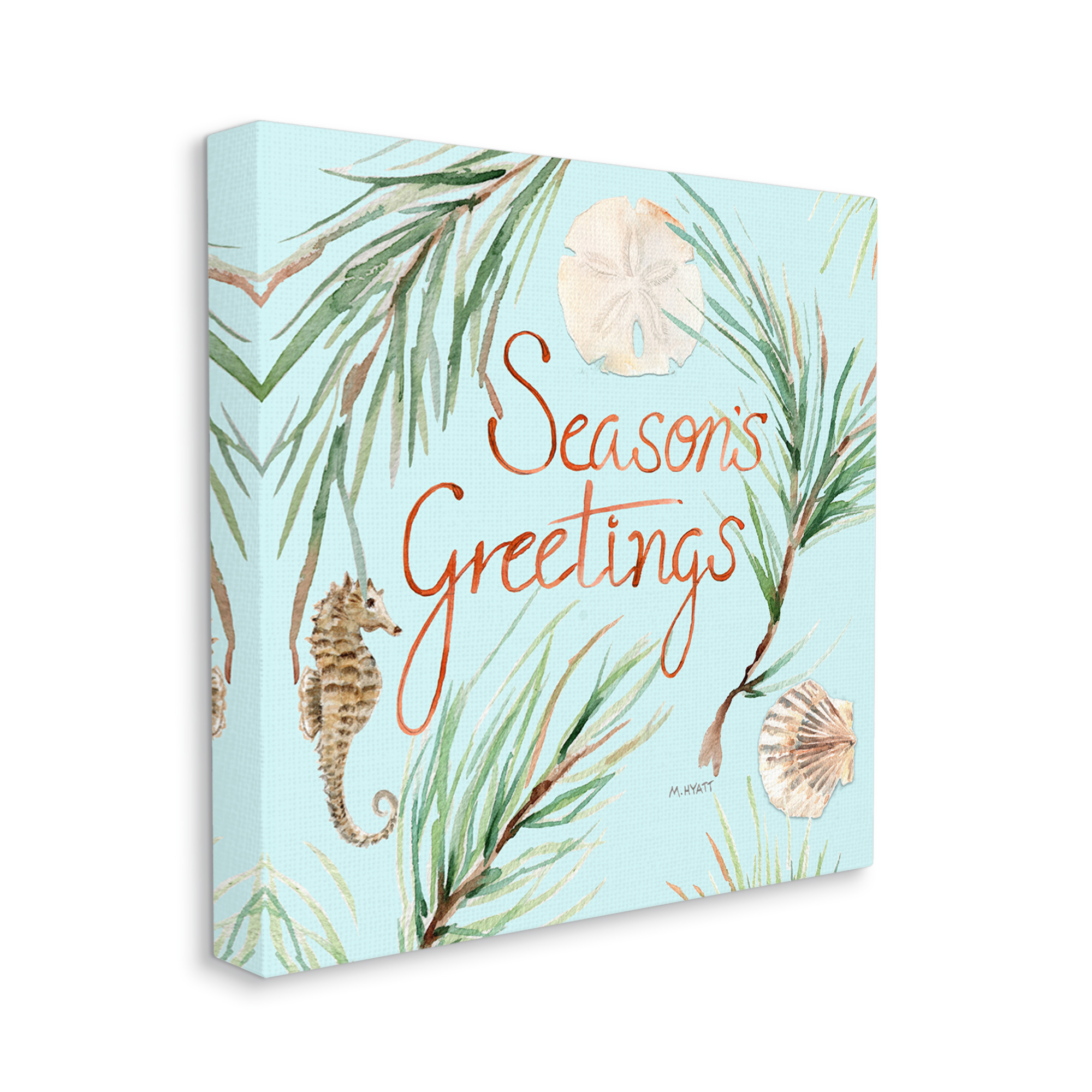 Stupell Home Décor Printed Holiday Canvas Art Print by Melissa Hyatt LLC