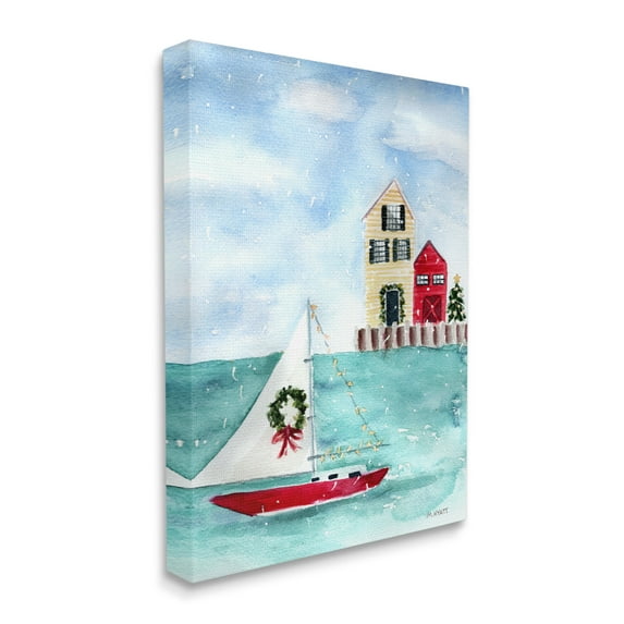 Stupell Home Décor Printed Holiday Canvas Art Print by Melissa Hyatt LLC