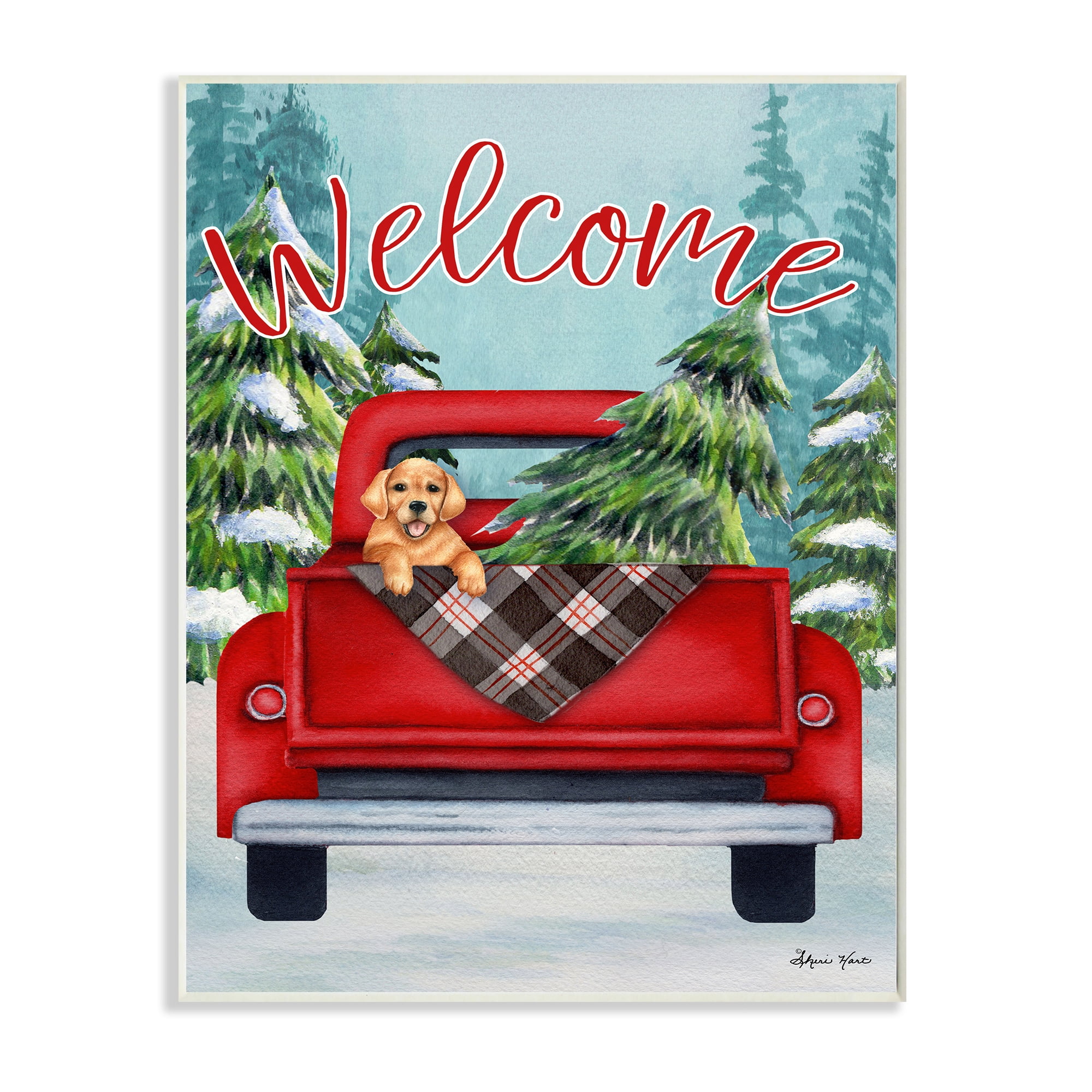Stupell Home Décor Printed Holiday Canvas Art Print by Sheri Hart