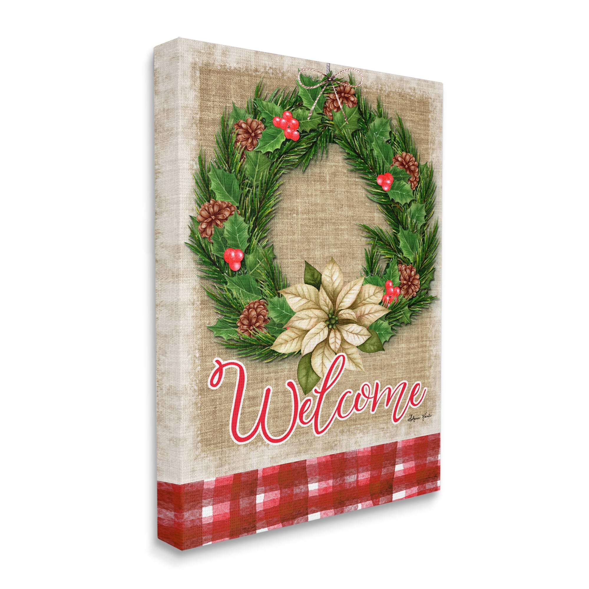 Stupell Home Décor Printed Holiday Canvas Art Print by Sheri Hart