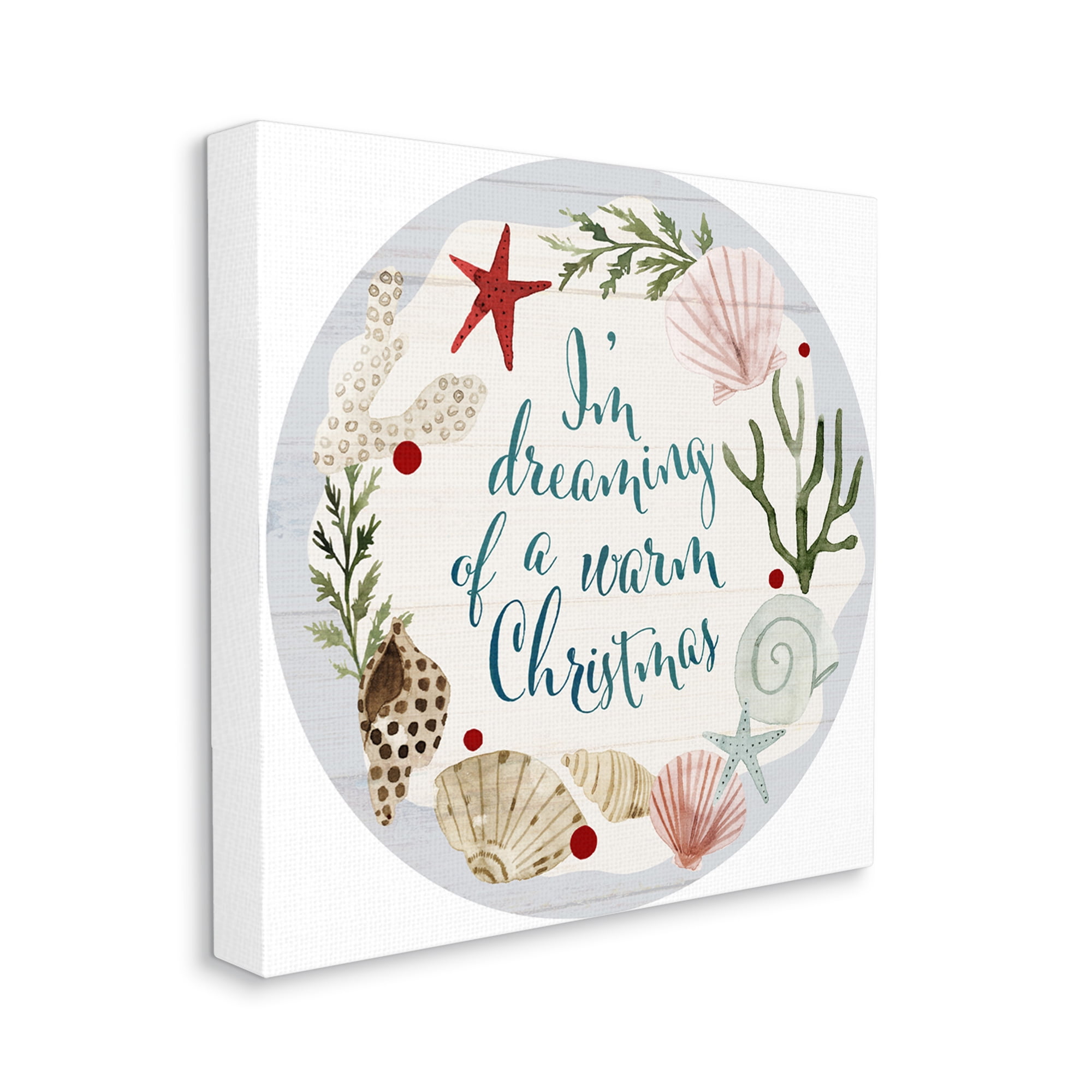 Stupell Home Décor Printed Holiday Canvas Art Print by Victoria Barnes