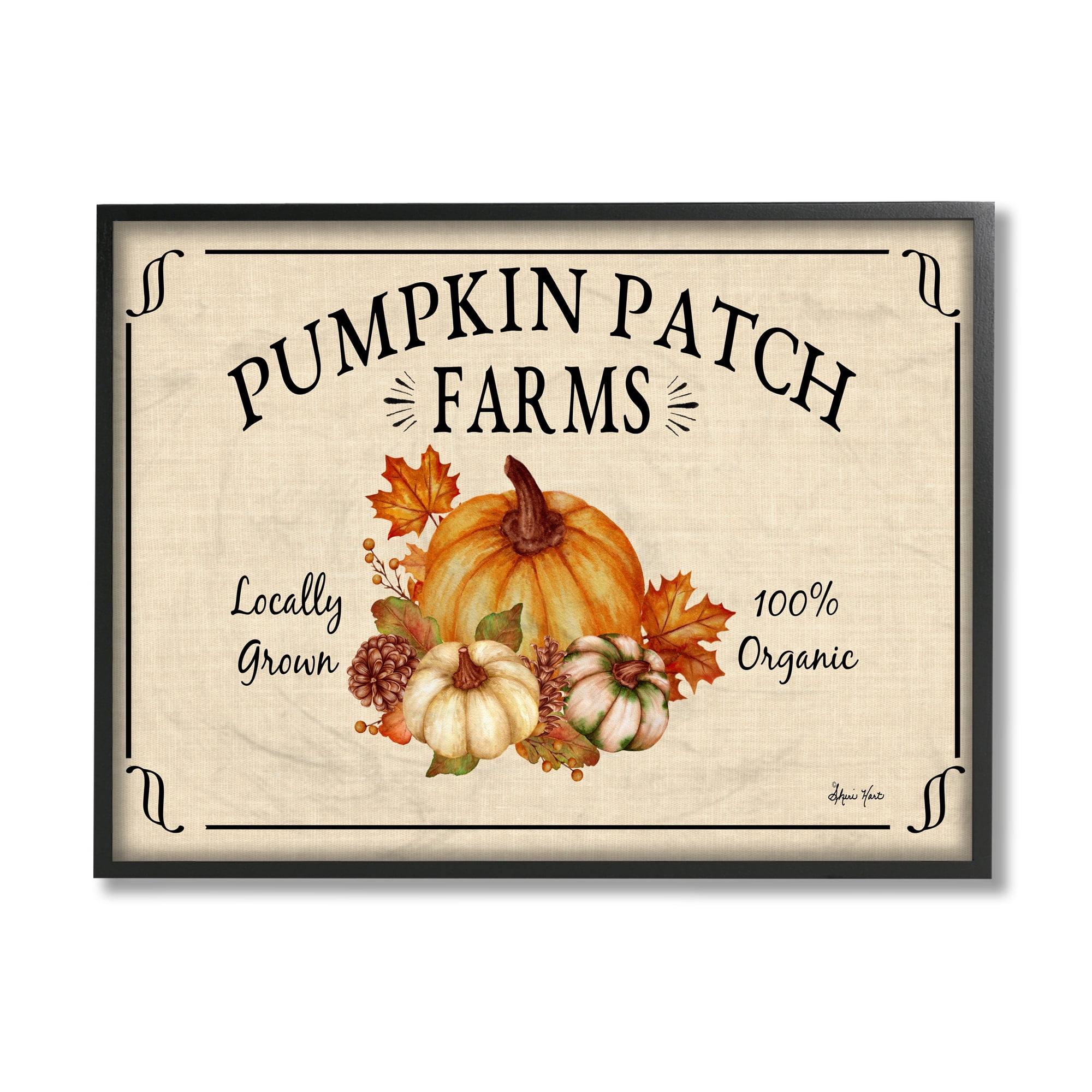 Stupell Home Décor Printed Holiday Framed Canvas Art Print by Sheri Hart
