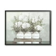 thumbnail image 1 of Stupell Home Décor Pristine Hydrangea Bouquets Thankful Grateful Blessed Sentiment, 24 x 30, Designed by Dogwood Portfolio, Black Frame, 1 of 6
