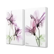 Stupell Home Décor Purple Flower Bloom Design Canvas Wall Art by Albert Koetsier