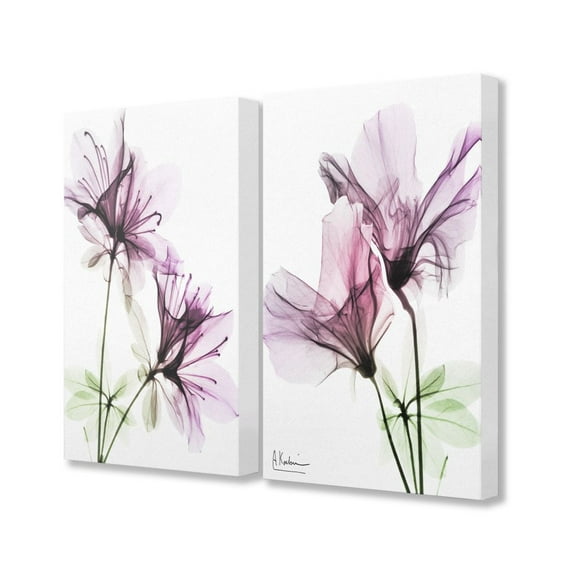 Stupell Home Décor Purple Flower Bloom Design Canvas Wall Art by Albert Koetsier