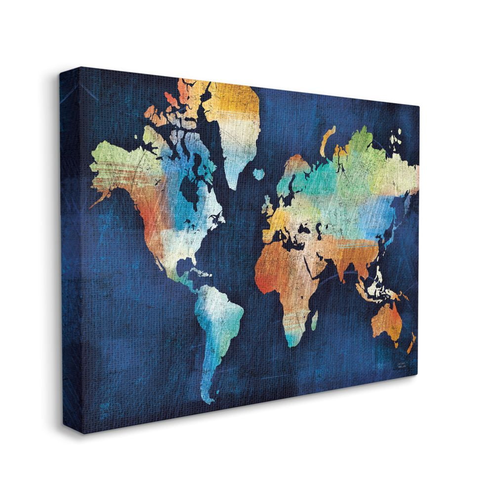 Stupell Home Décor Rainbow Framed Canvas Art Print, 2" x 37"