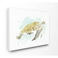 thumbnail image 1 of Stupell Home Décor Sea Turtle Ocean Beach Animal Watercolor Painting Canvas Wall Art by June Erica Vess, 1 of 6