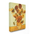 thumbnail image 1 of Stupell Home Décor Sunflowers Classic Painting Canvas Wall Art by Vincent Van Gogh, 1 of 6