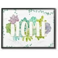 thumbnail image 1 of Stupell Home Décor Text Flowers Framed Art Print, by Ziwei Li, 1 of 3