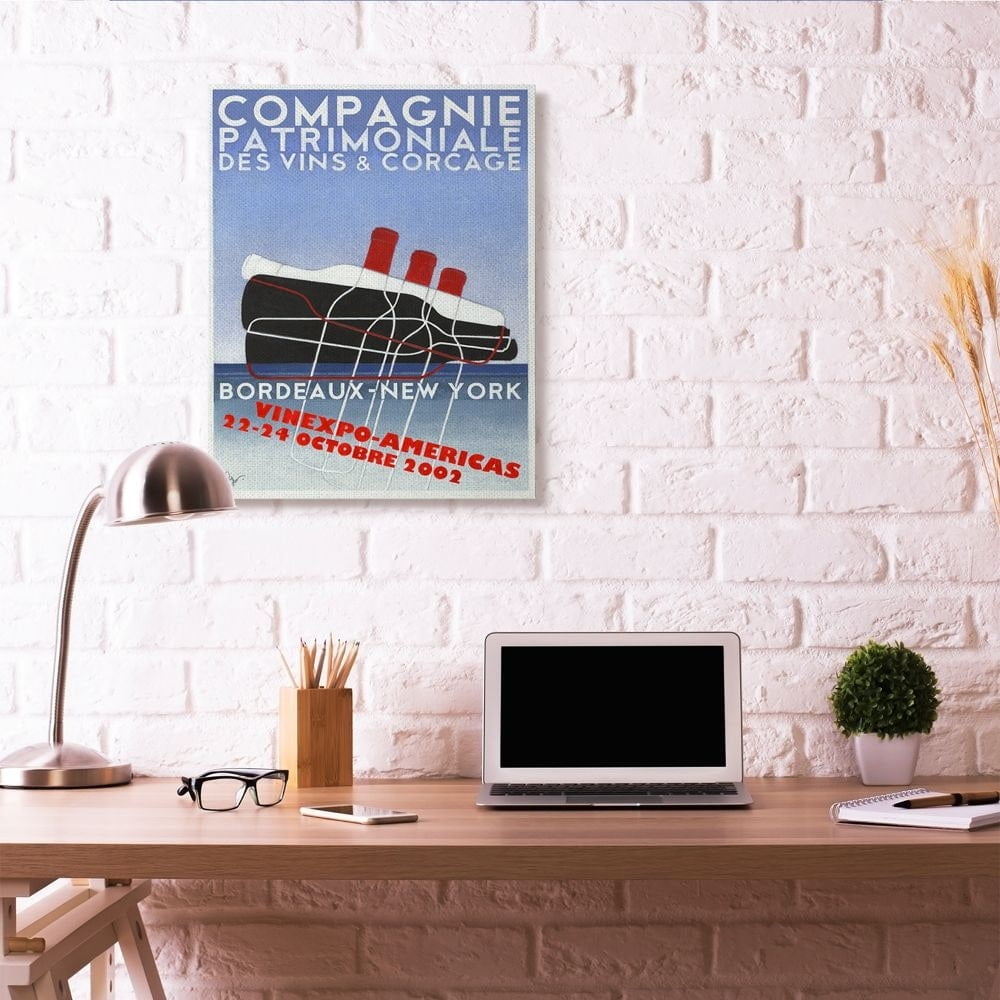 Stupell Home Decor Canvas Art Print, 30" x 1.50"