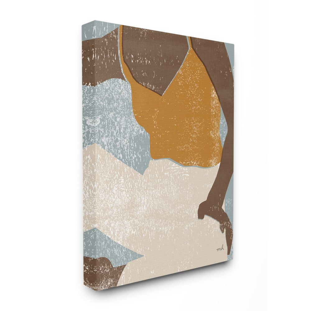 Stupell Home Decor Framed Canvas Art Print, 17 in x 2 in