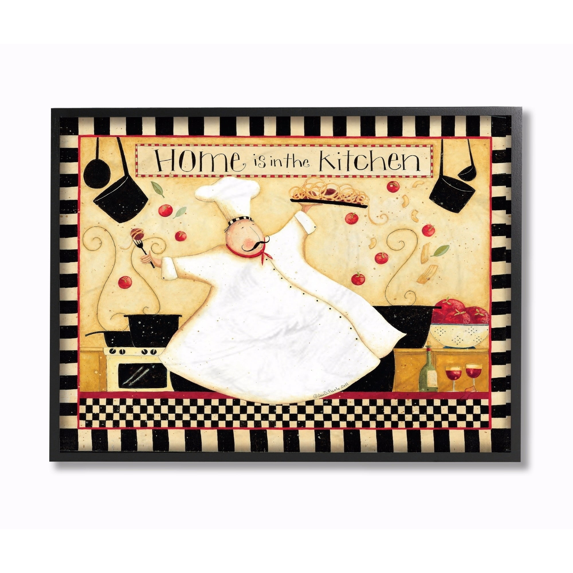 Stupell Home Is In The Kitchen Wall Art 11x14